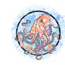 Octopus Circle Colour Shade