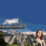 Giantess growth in the Alps