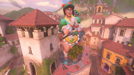 Mei - Huge happy Honeydew in Castillo