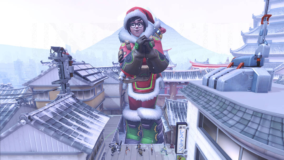 Mei - Towering Mei-rry in Hanamura by DekuDave5 on DeviantArt
