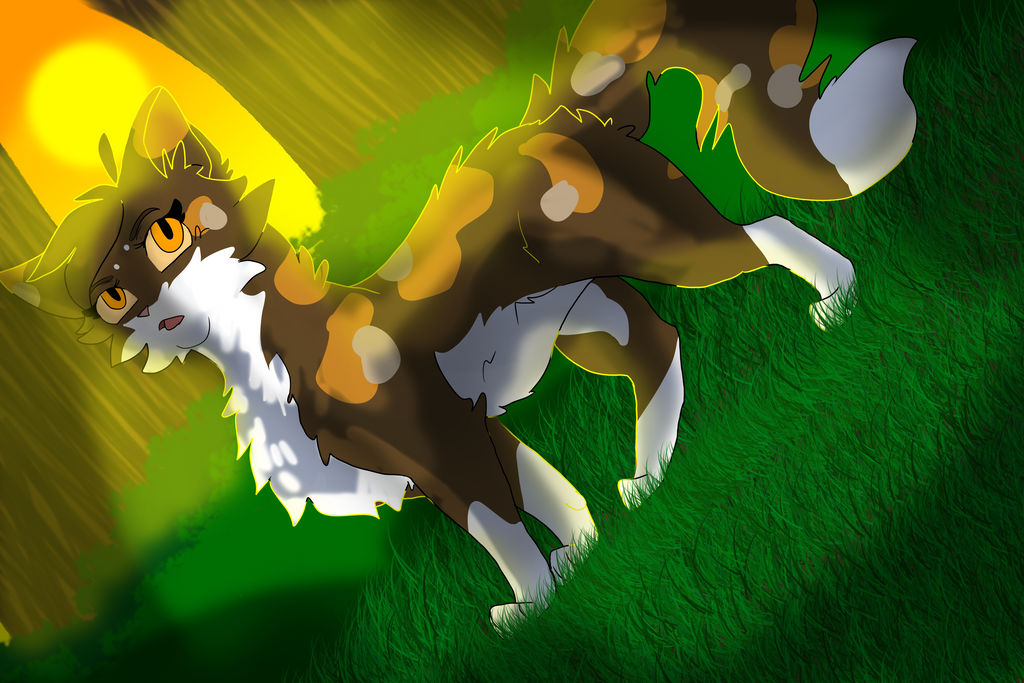 Spottedleaf Falling Spottedleaf by TheNightlySpirit on DeviantArt
