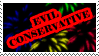 Evil Conservative Stamp by Mistress-Blood