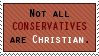 Not All Conservatives Stamp