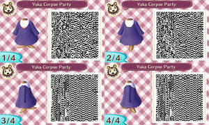 Animal Crossing Yuka's dress