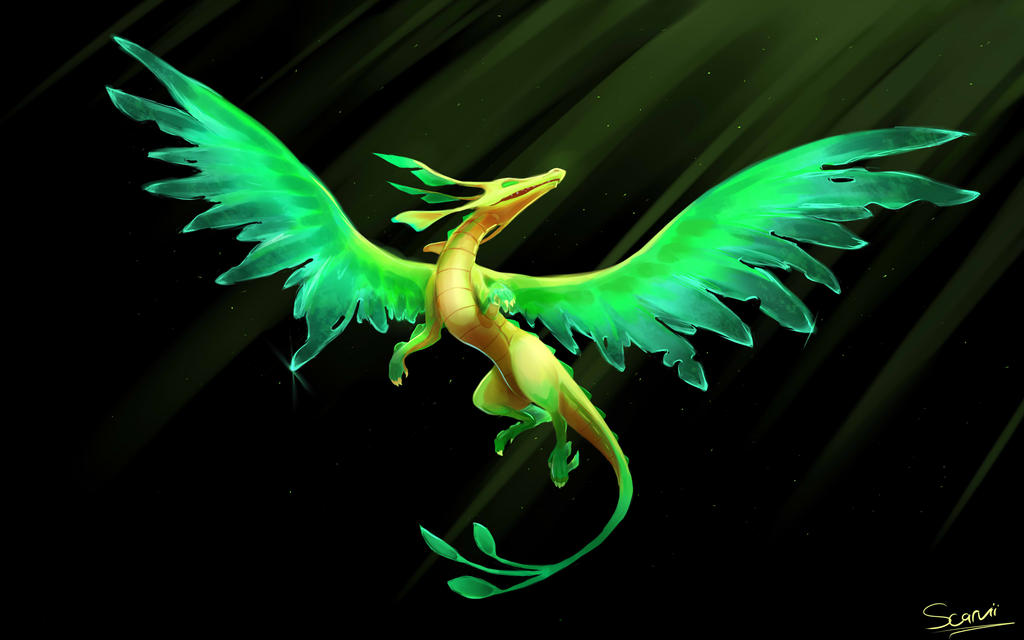 Nowi Dragon form by Scarvii on DeviantArt