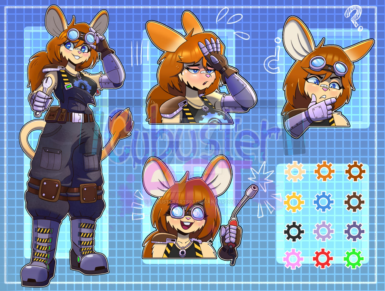 mechanic mouse by CubusterArts93 on DeviantArt