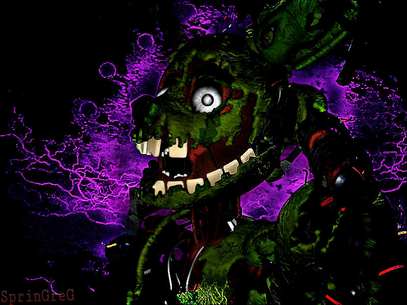 Springreg Spring Trap Ignited Springtrap (C4D Render) by SPRINGREG on DeviantArt