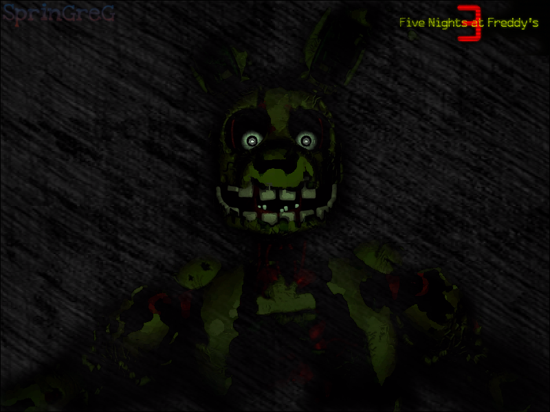 Springreg Spring Trap Springtrap (C4D Render) by SPRINGREG on DeviantArt