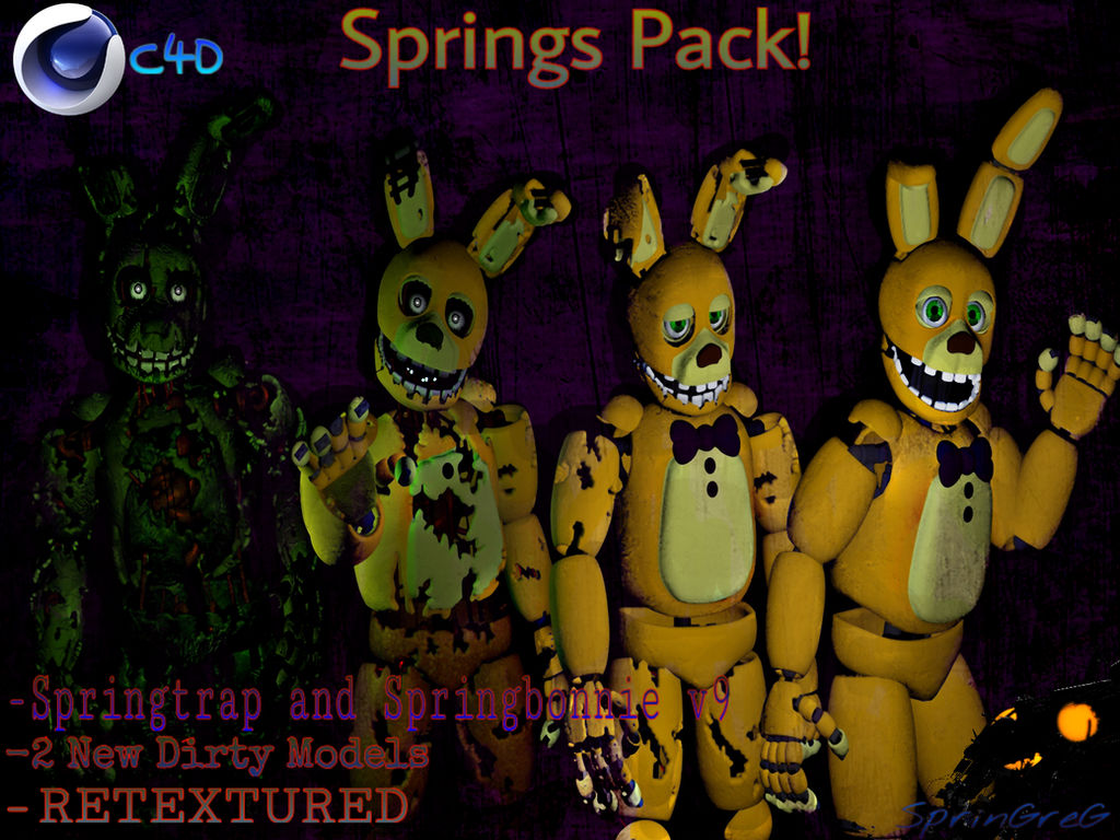 Springreg Spring Trap Old Spring Trap Old Springtrap Drawings Vs New Ones {Gore Warning}