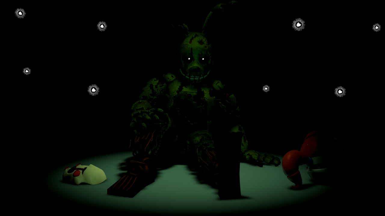 Springreg Spring Trap Alone in this Trap (C4D Render) by SPRINGREG on DeviantArt