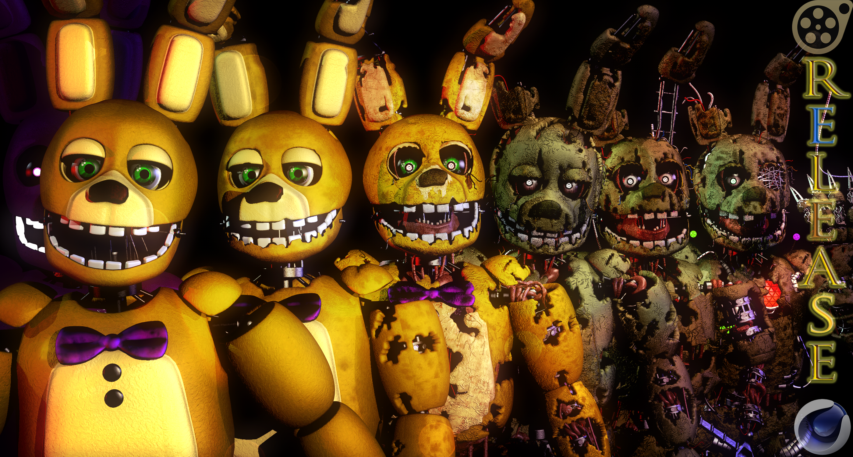 Fnaf 6 Pack (C4d Blender Release) by 3D-Darlin on DeviantArt