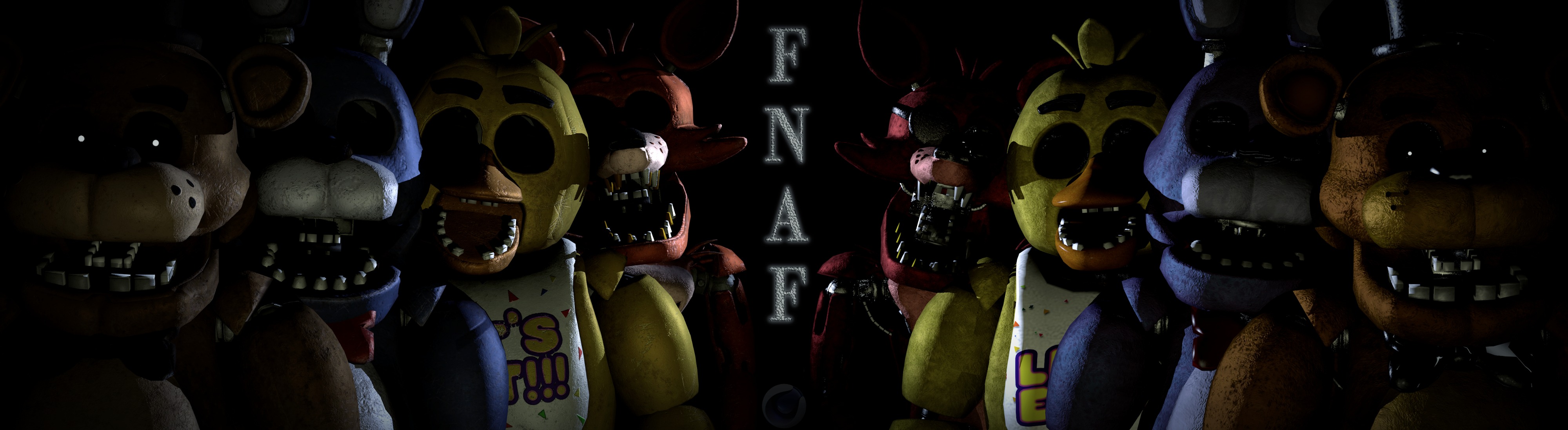 C4D] FNAF1 Models by HiAtom Download by   on @DeviantArt