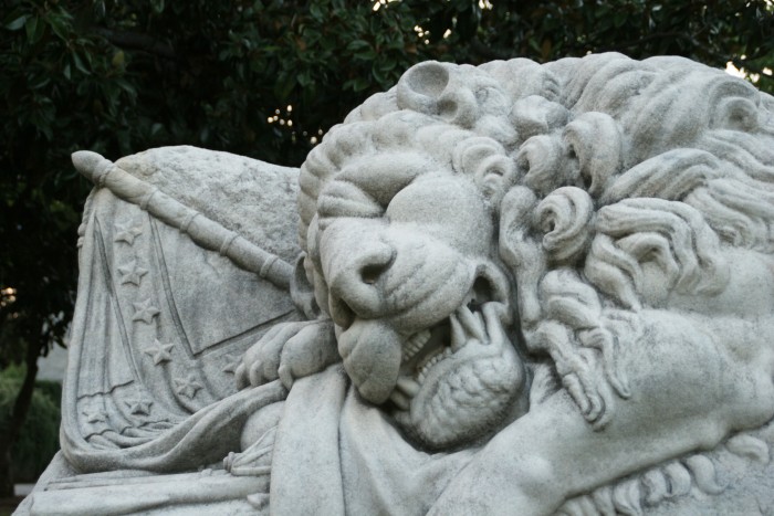 The Lion of Atlanta, closeup by mumblyjoe