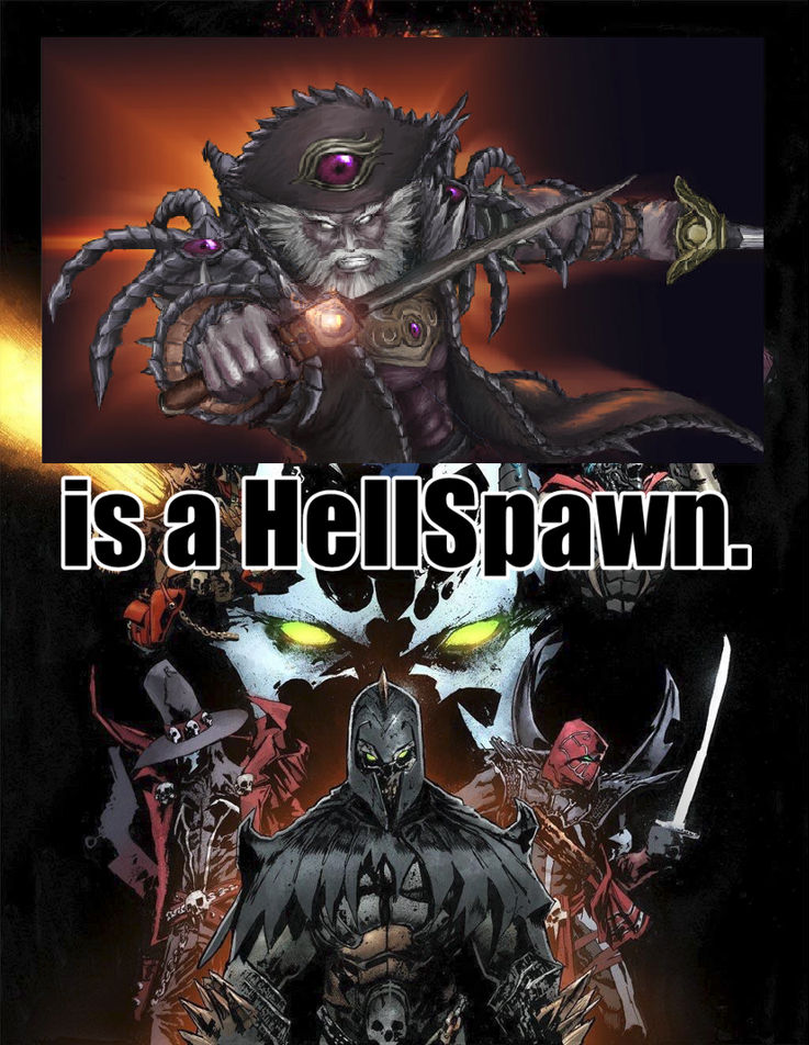 Cervantes de Leon is a Hellspawn by BossViper28 on DeviantArt
