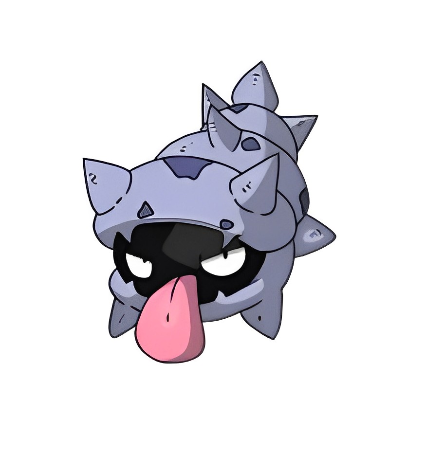 Dark Type Shellder by JustDrawingMons on DeviantArt