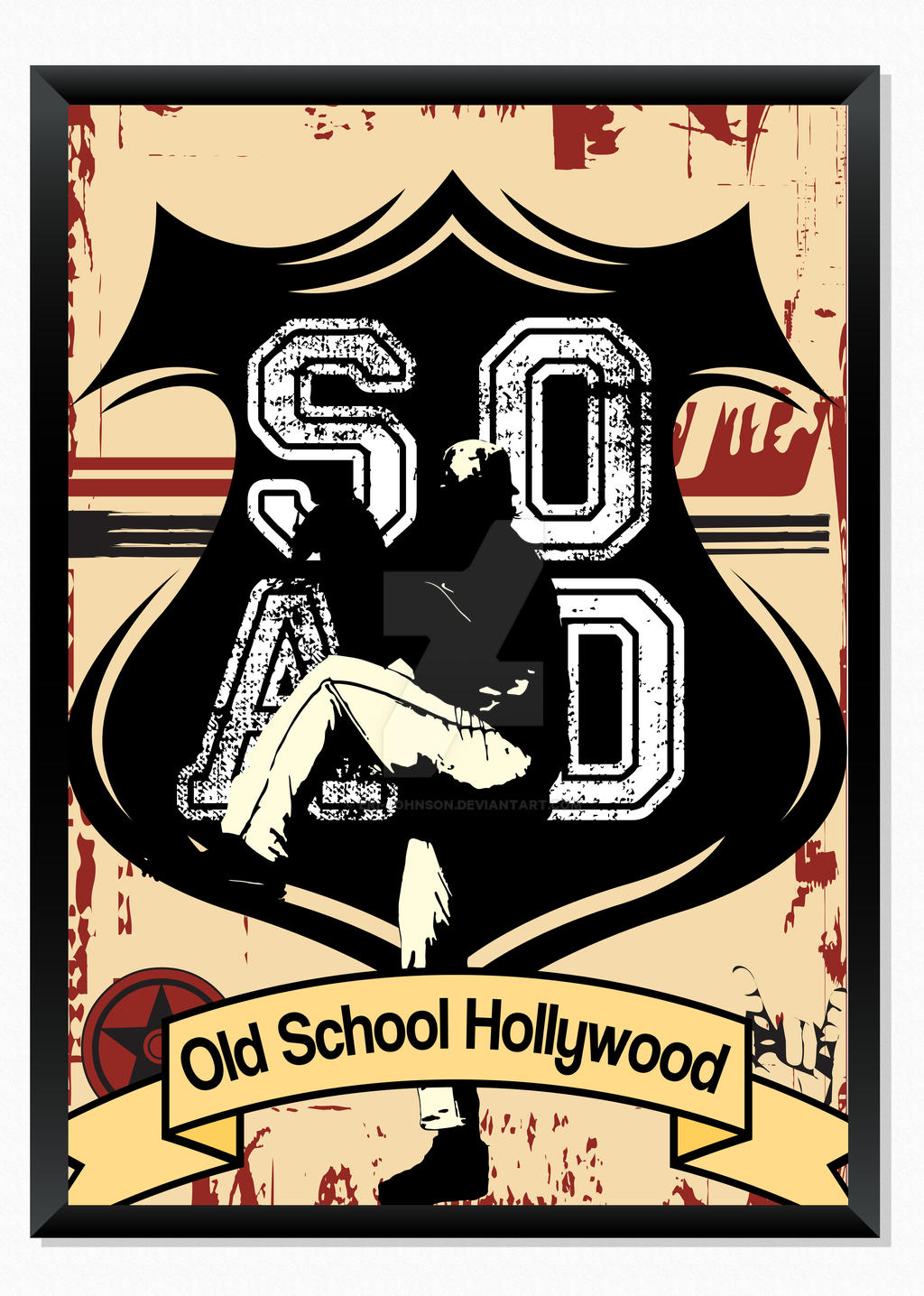 Poster Old School Hollywood by erijohnson on DeviantArt