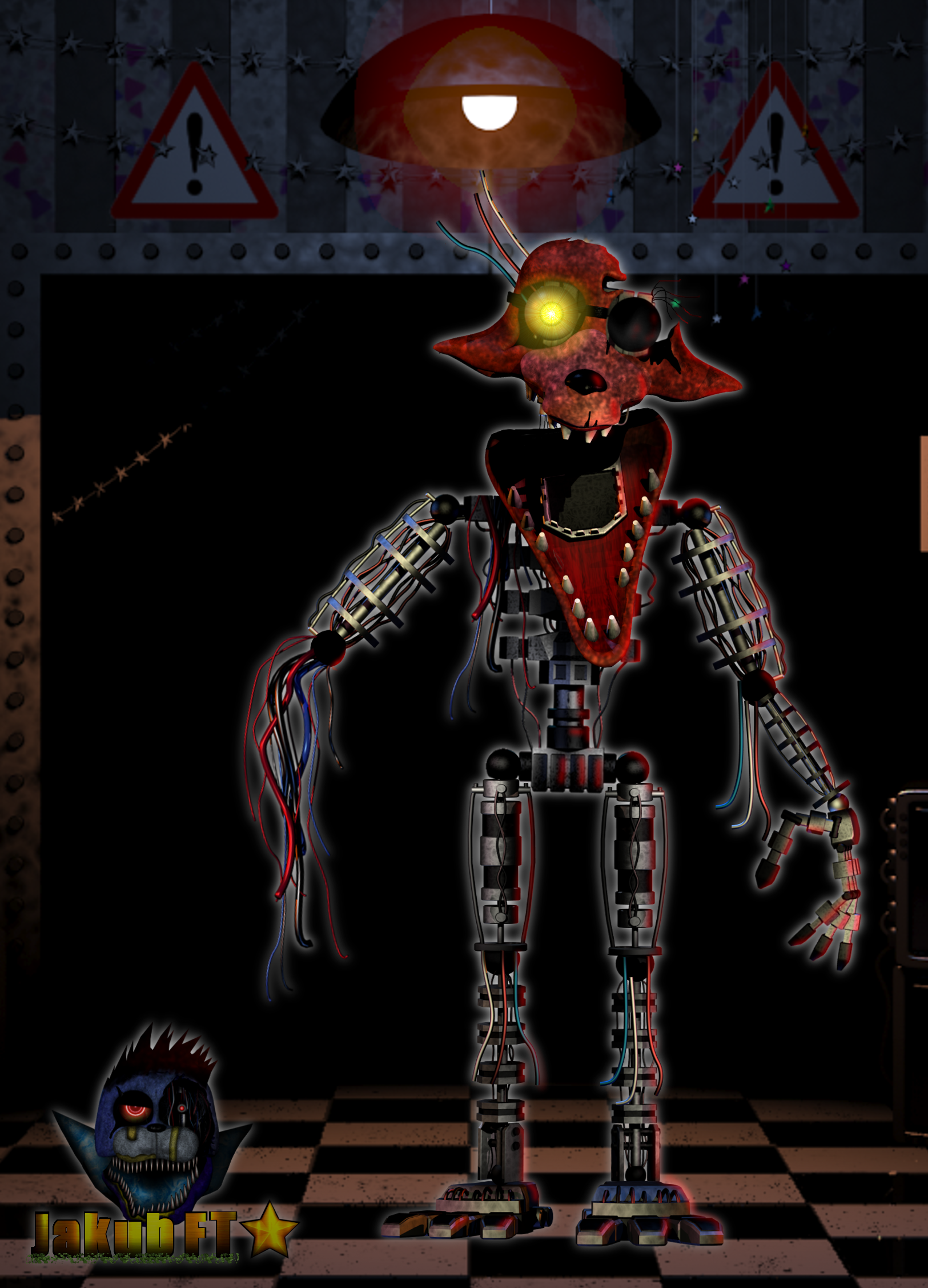 Derpy_Horse4 on X: Withered Foxy (the final withered animatronic of the  bunch finally)  / X