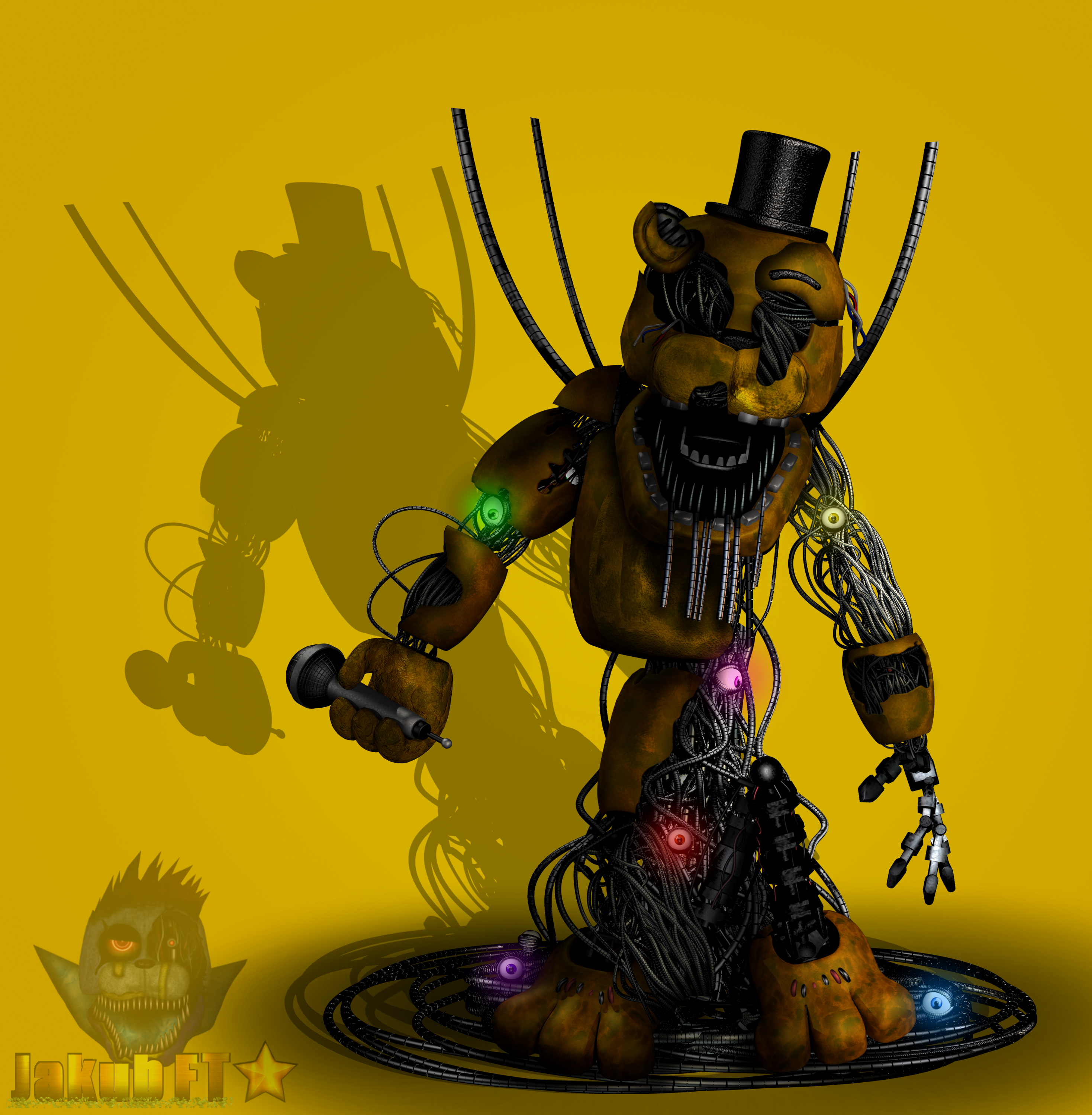 Molten Freddy by Omega-Square on DeviantArt
