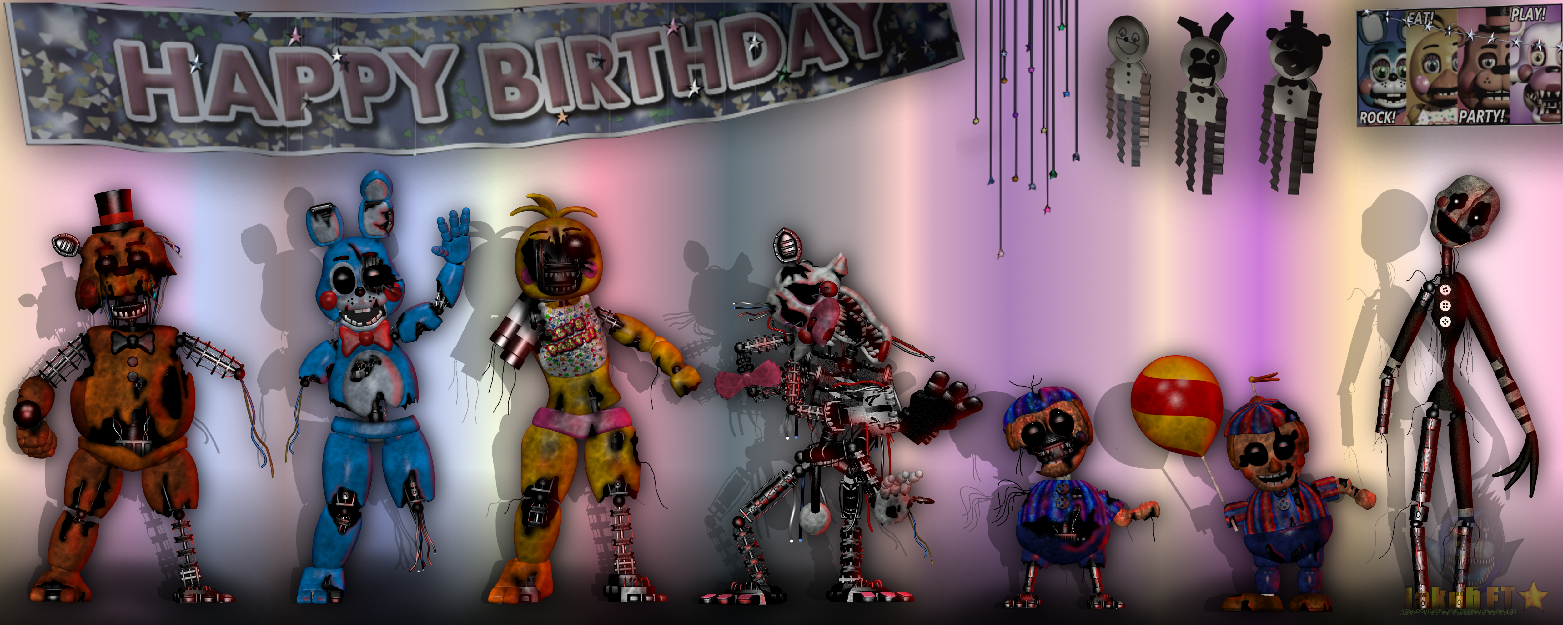 FNaF 2 TMG Puzzle - puzzle online