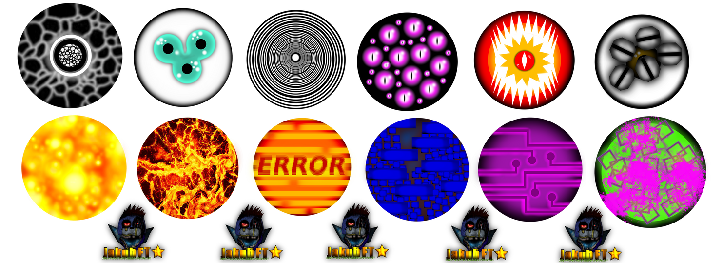 Another custom eye textures by Jakub FT (me) by Jakub42042-Funtime on ...