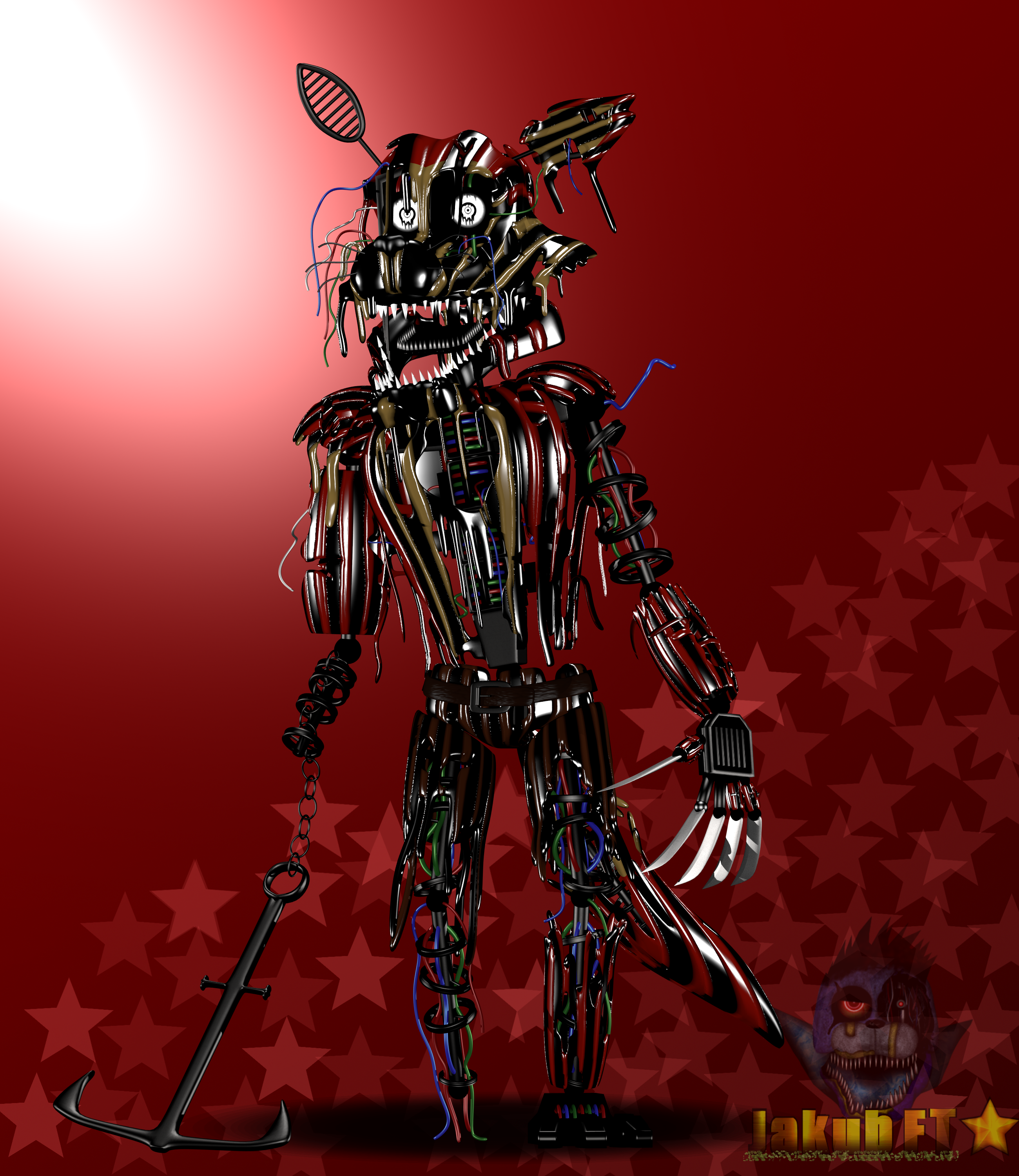 Human! Withered Foxy by Amythestx on DeviantArt