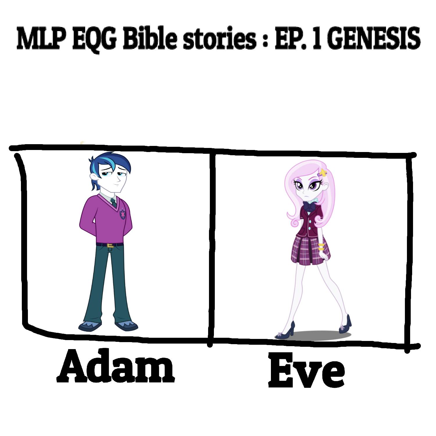 Bibble Mlp MLP EQG Bible Stories EP 1 - GENESIS by TabrizShadow on DeviantArt
