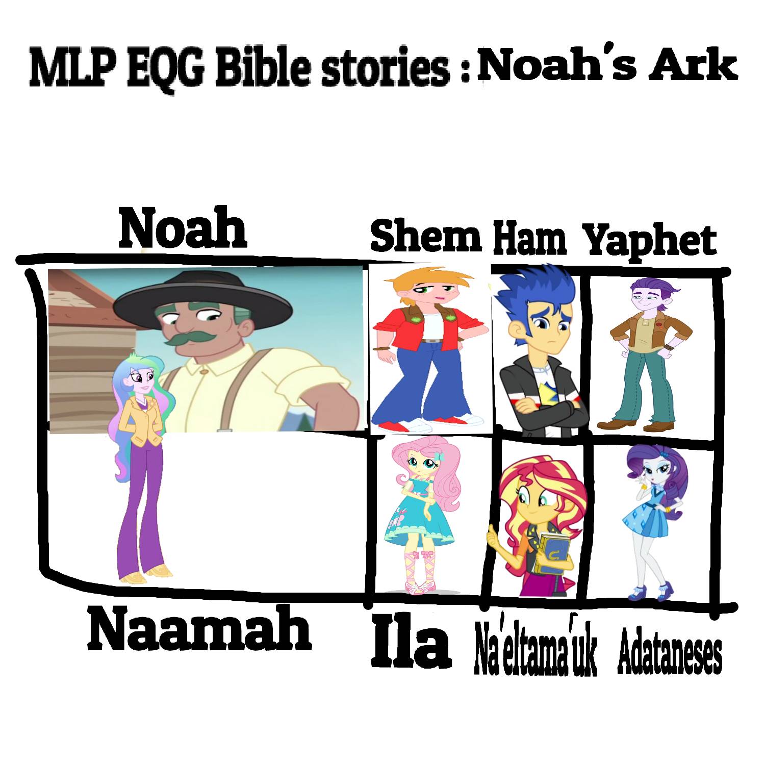 Bibble Mlp MLP EQG BIBLE STORIES EP 3 - NOAH'S ARK by TabrizShadow on DeviantArt
