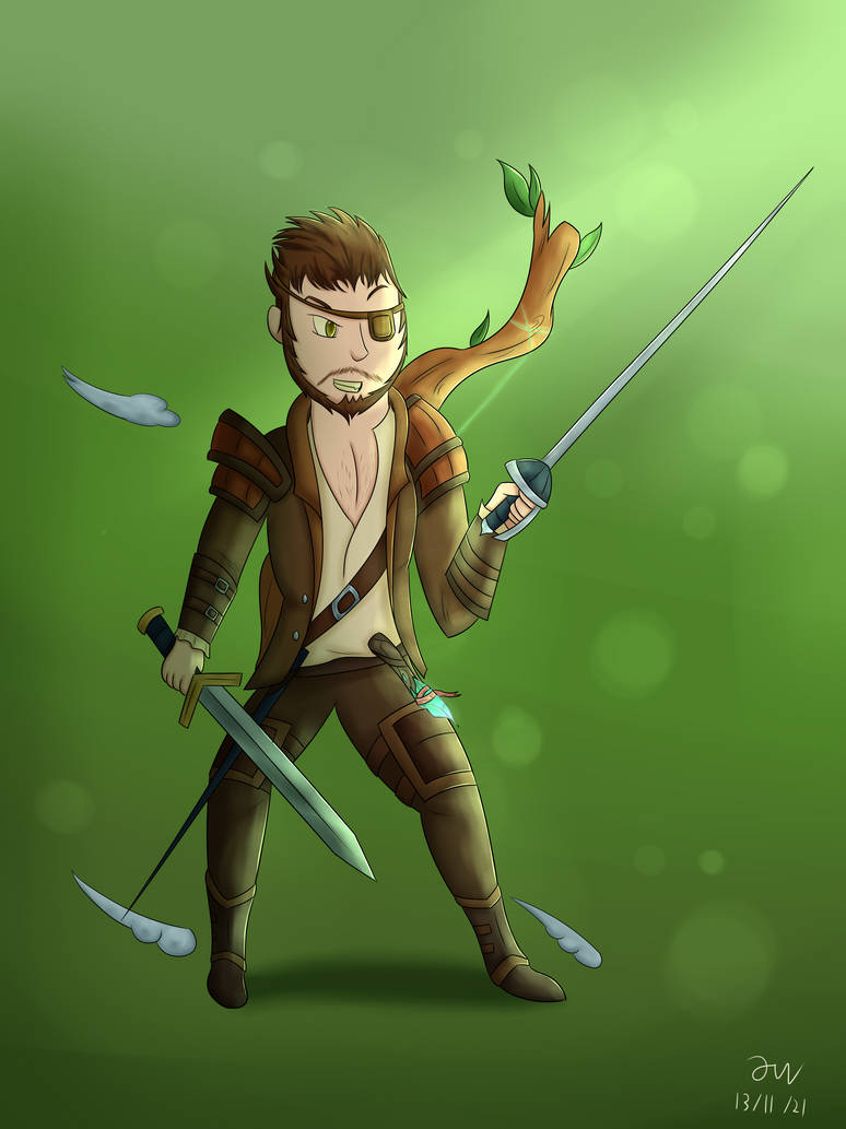 DnD Characters: Gabriel the Rogue/Ranger by Joywing on DeviantArt