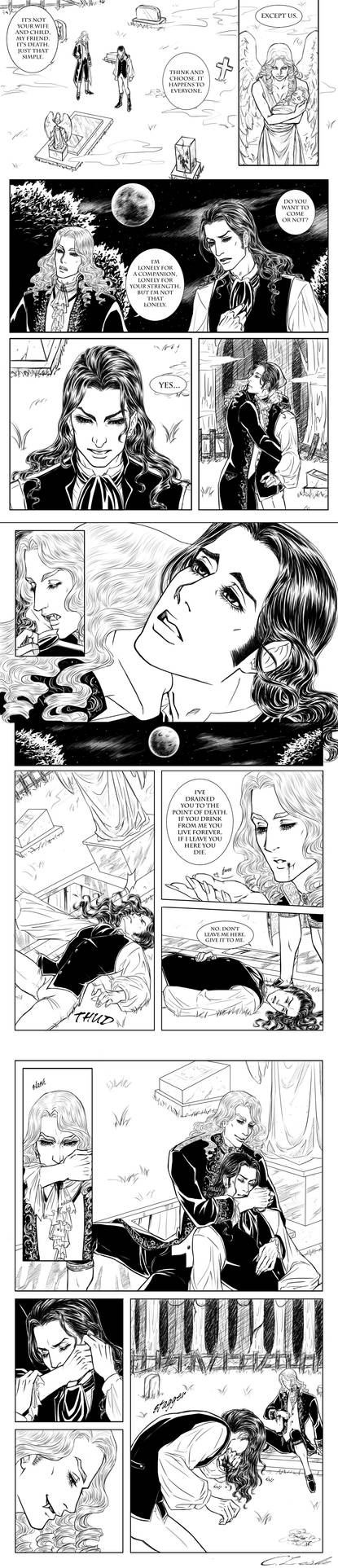 Interview with the Vampire - Louis' Transformation by Meiseki