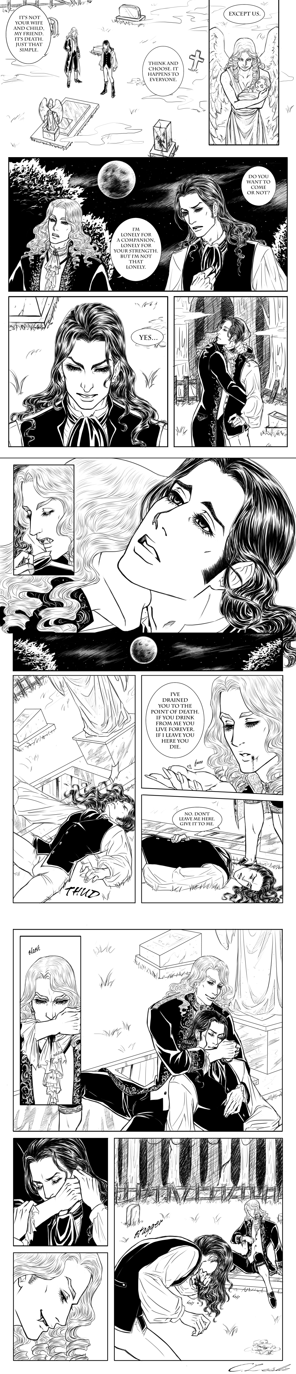 Interview with the Vampire - Louis' Transformation by Meiseki