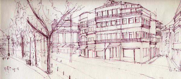 Sketching Oporto