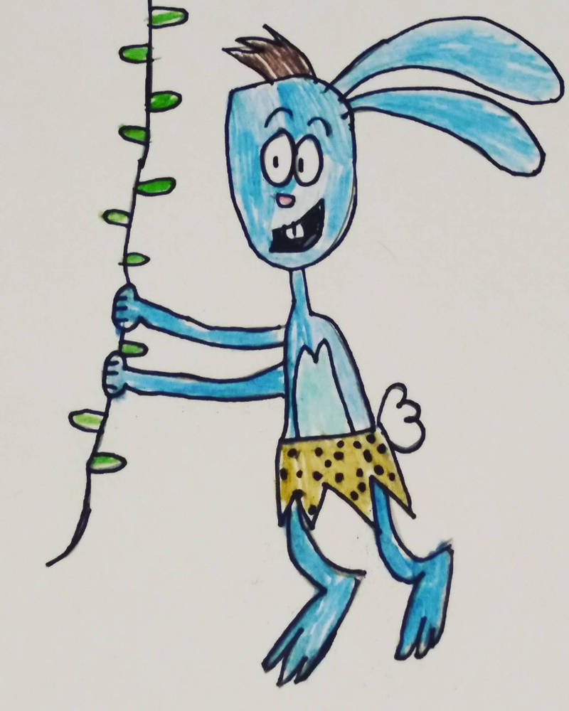 Jungle Ricky Rabbit by TOONTIMER on DeviantArt