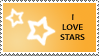 Star Stamp Orange