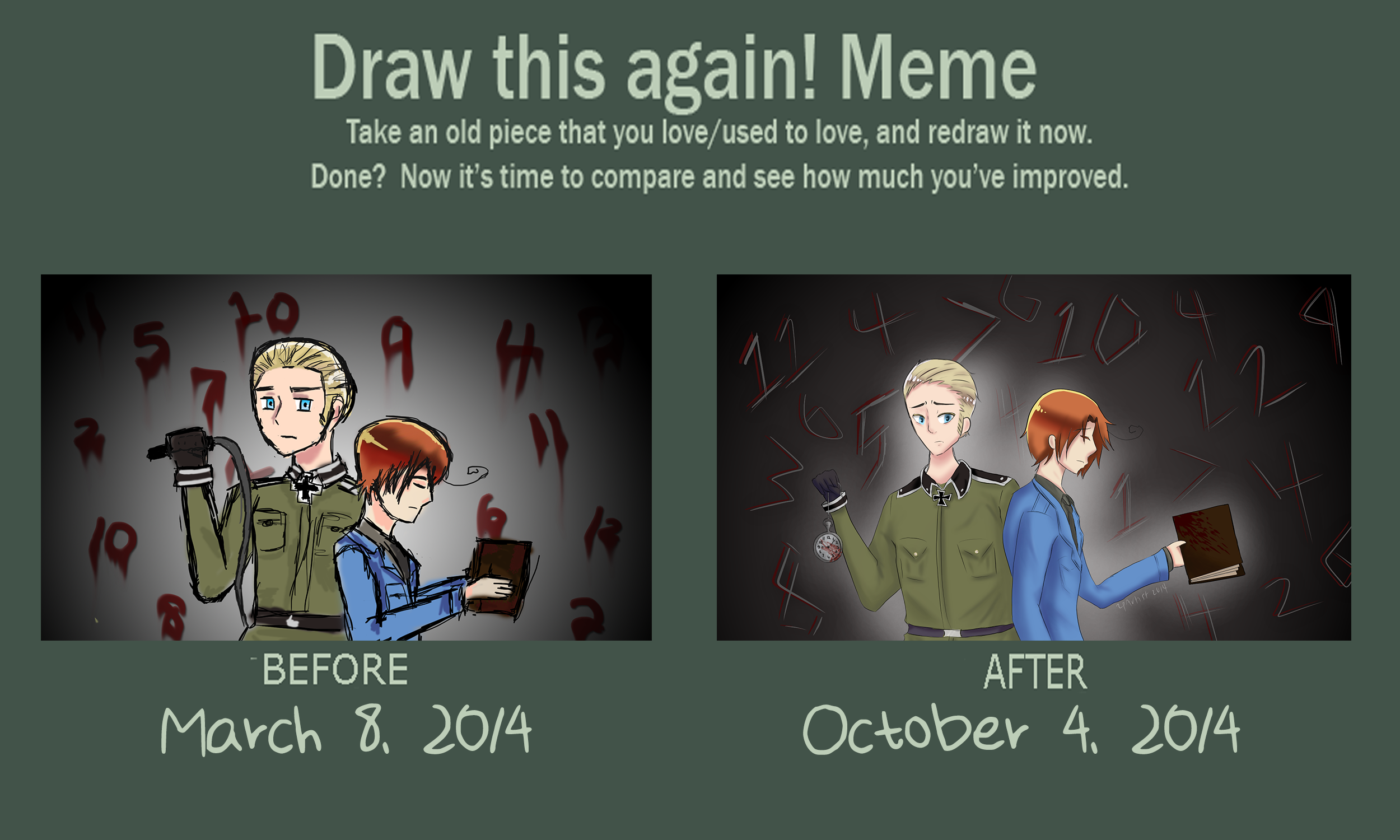 Hetaoni - Draw Again Meme.