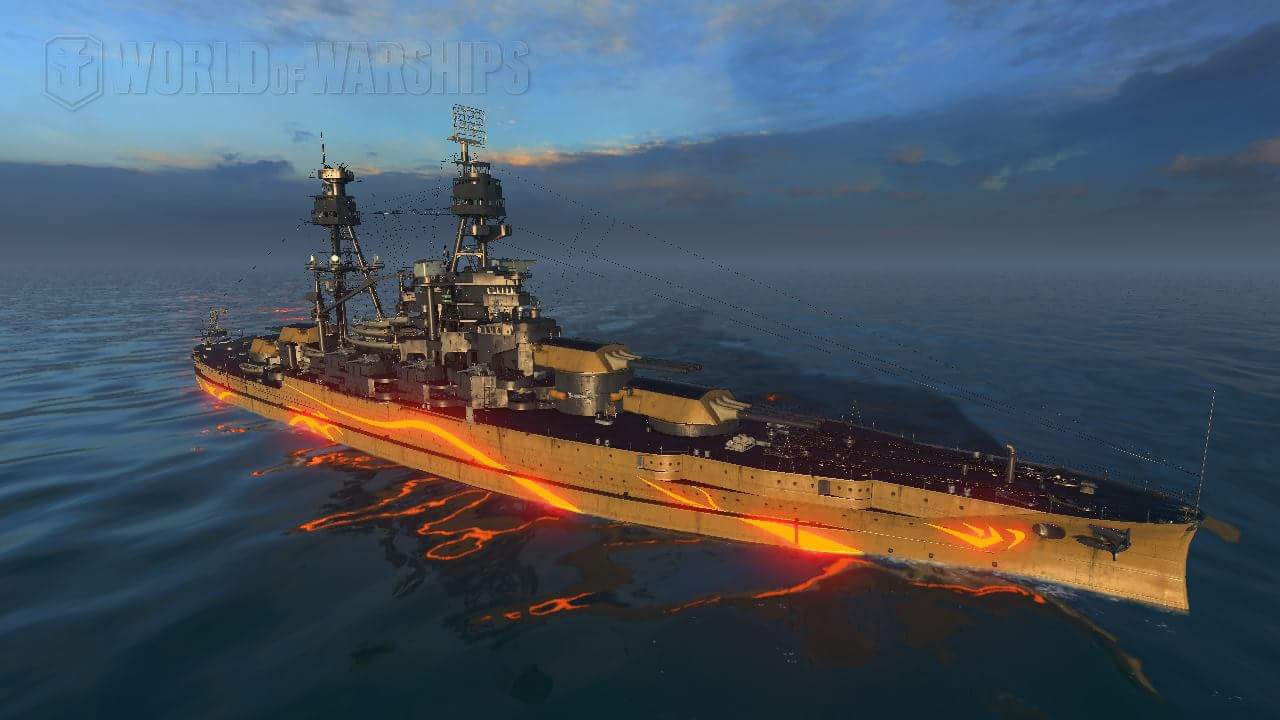 World of Warships ARP Arizona!