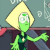 Peridot Shrug Emoticon