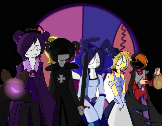 The Black Box — violetowly: Nightmares FNaF in Burton style or
