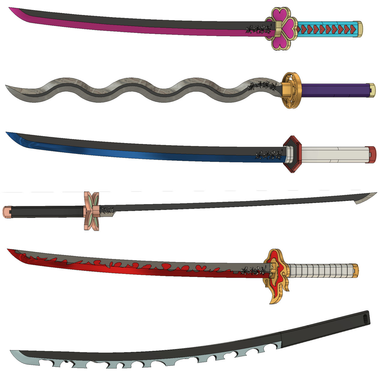 OBANAI IGURO SWORD DEMON SLAYER - sword-anime