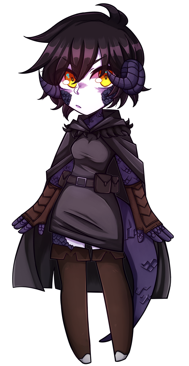 Commission by Wherethedevilgo : Grumpy chibi Nae by KoganeKogata on ...