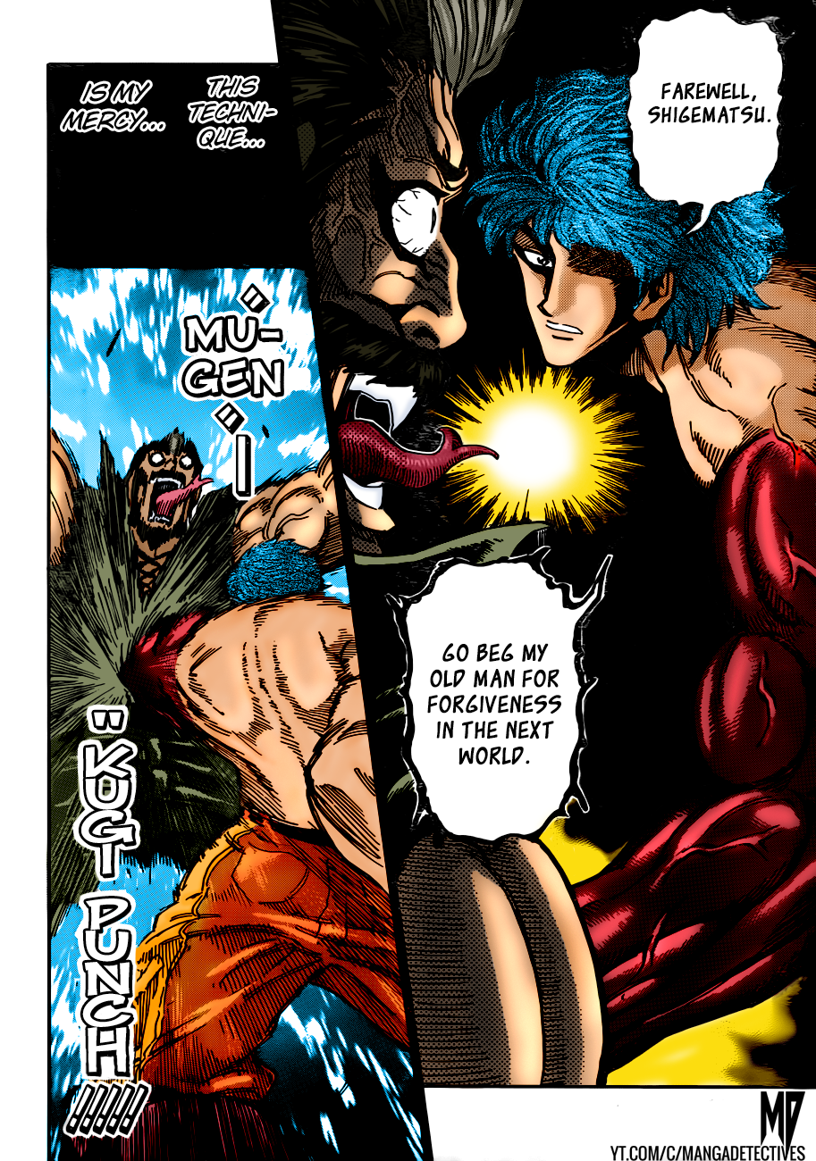 Toriko's Mugen Kugi Punch!!