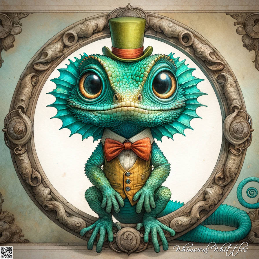 Frilled Lizard by ARCLYT on DeviantArt