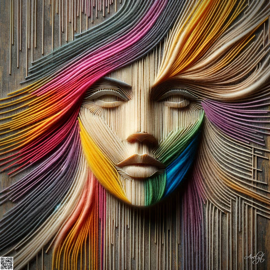 felt thread face by ARCLYT on DeviantArt