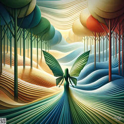 sureal geometric fairy