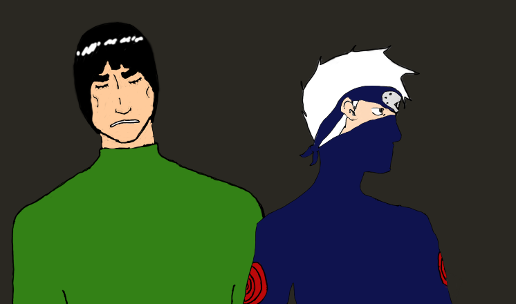 Gai and Kakashi