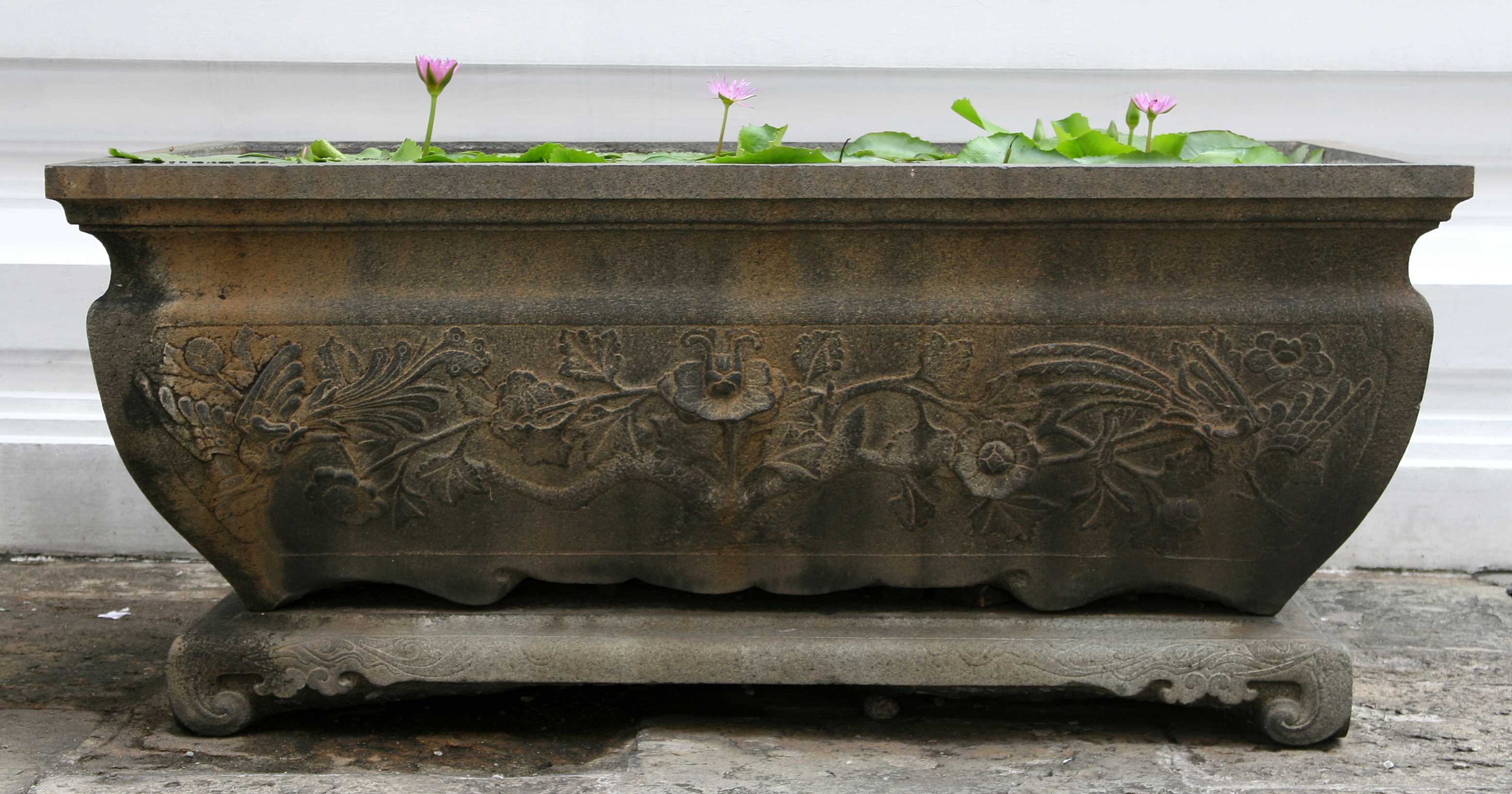 Carved Stone Trough