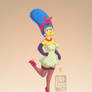 Marge Simpson 'Pin-Up' Artwork