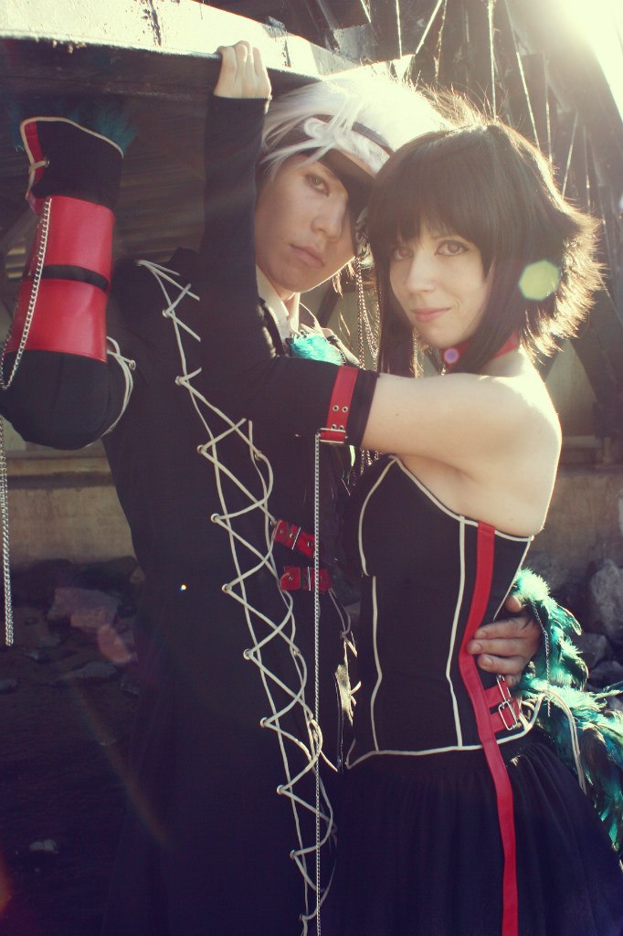 Hana and Date Masamune, manga Gate 7 cosplay