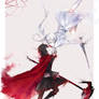 RWBY Red and White Rose