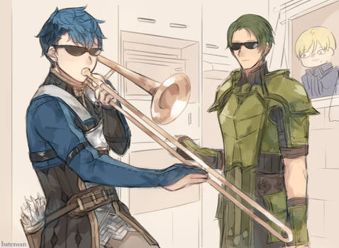 Fire Emblem: When Lukas isn't at Camp