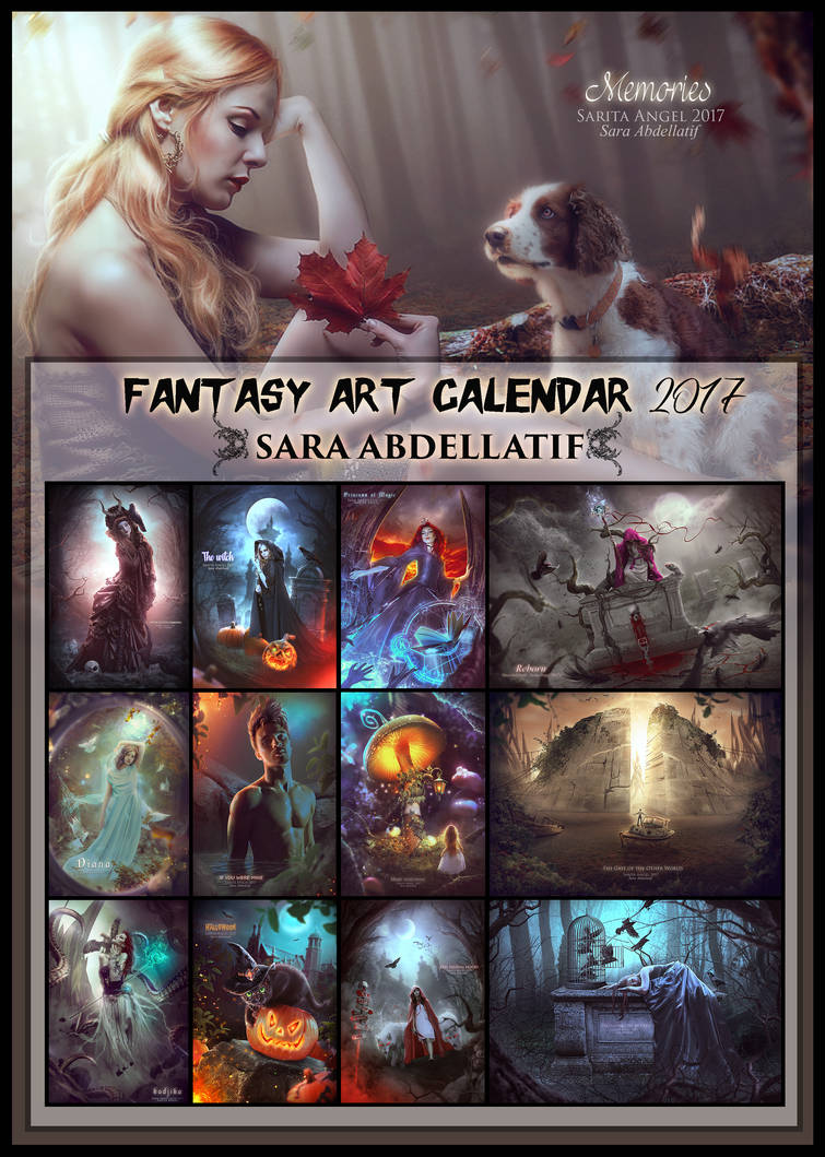 Fantasy Art Calendar 2025
